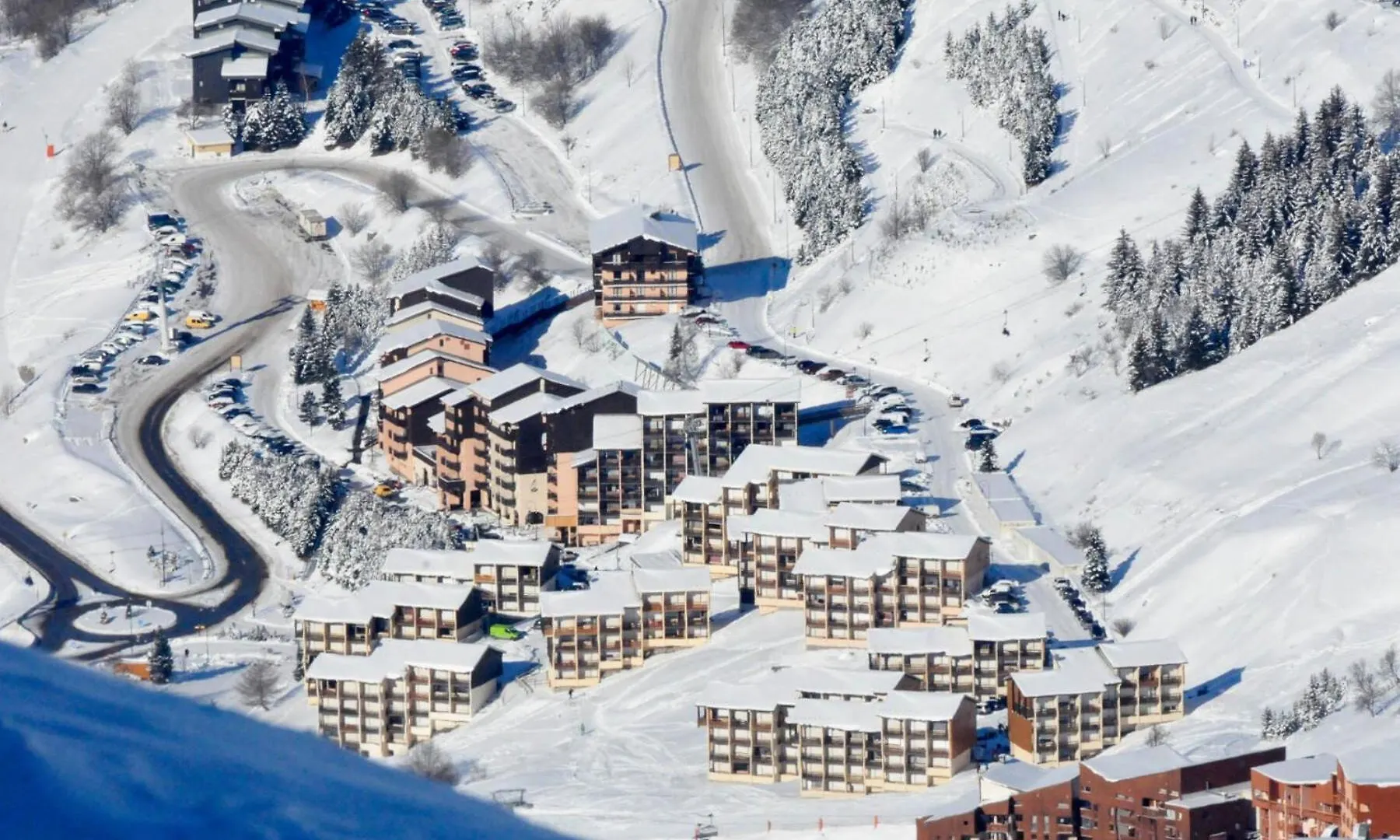 公寓 Residence Asters C6 - Studio Lumineux - Acces Direct Aux Pistes - Balcon Vue Sur Pistes Mae-1184 圣马丁德贝尔维尔